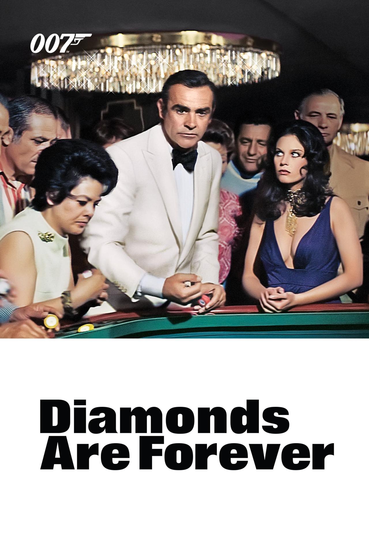 Affiche du film Diamonds Are Forever poster