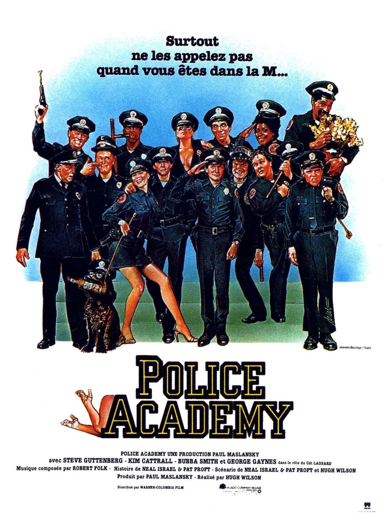 Police Academy est-il disponible sur Netflix ou autre ?