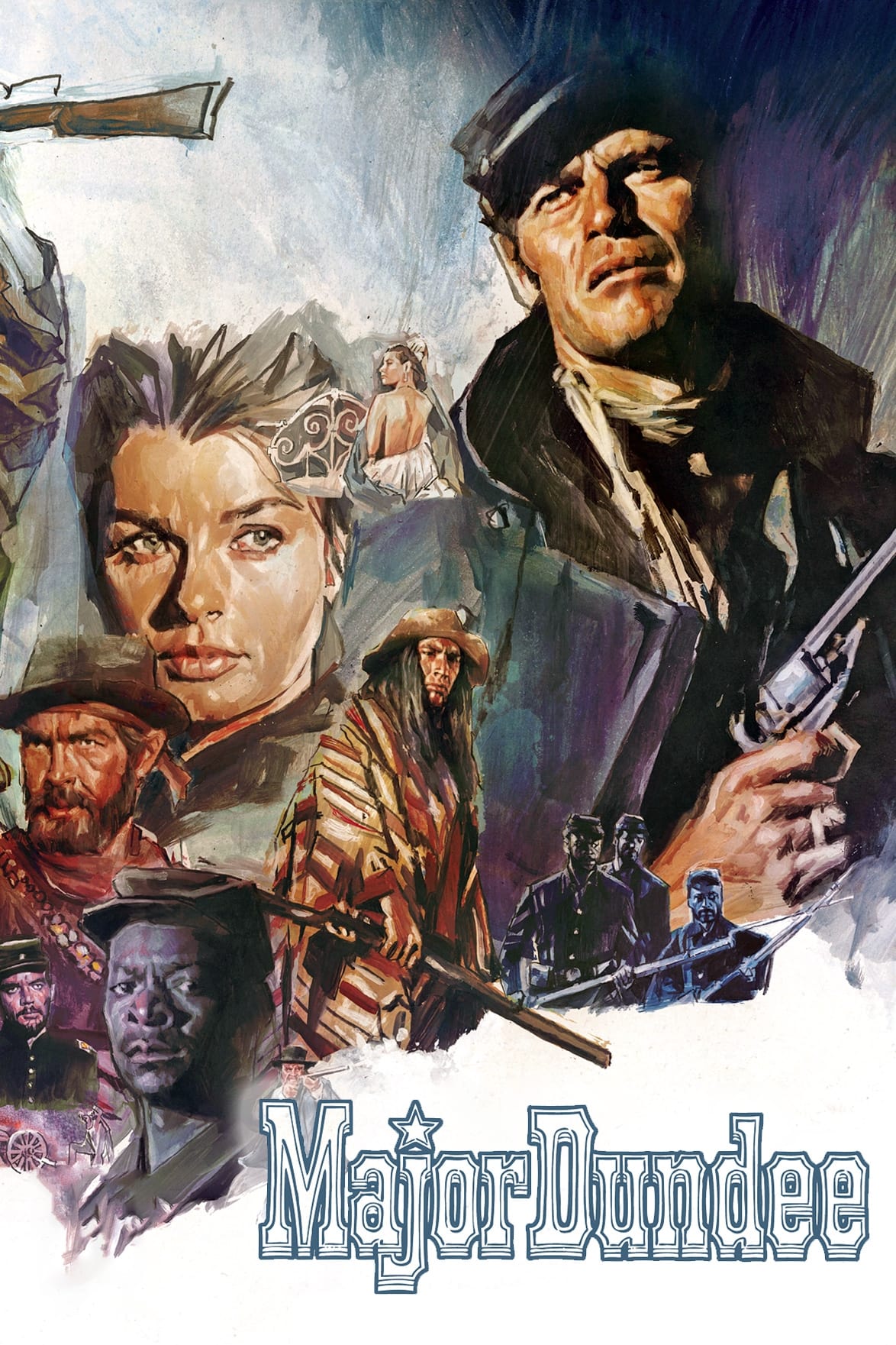 Affiche du film Major Dundee