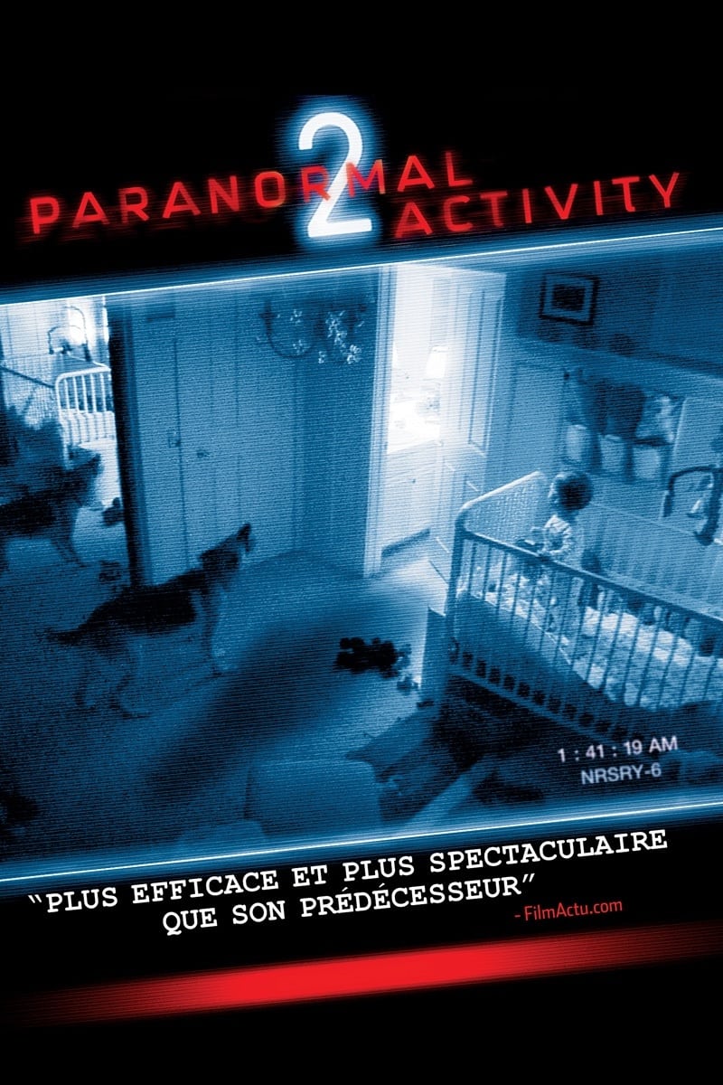 Paranormal Activity 2 est-il disponible sur Netflix ou autre ?