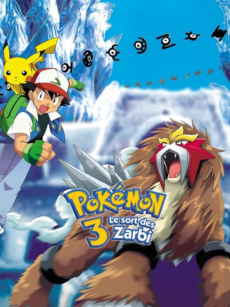 Pokémon 3 : Le Sort des Zarbi est-il disponible sur Netflix ou autre ?