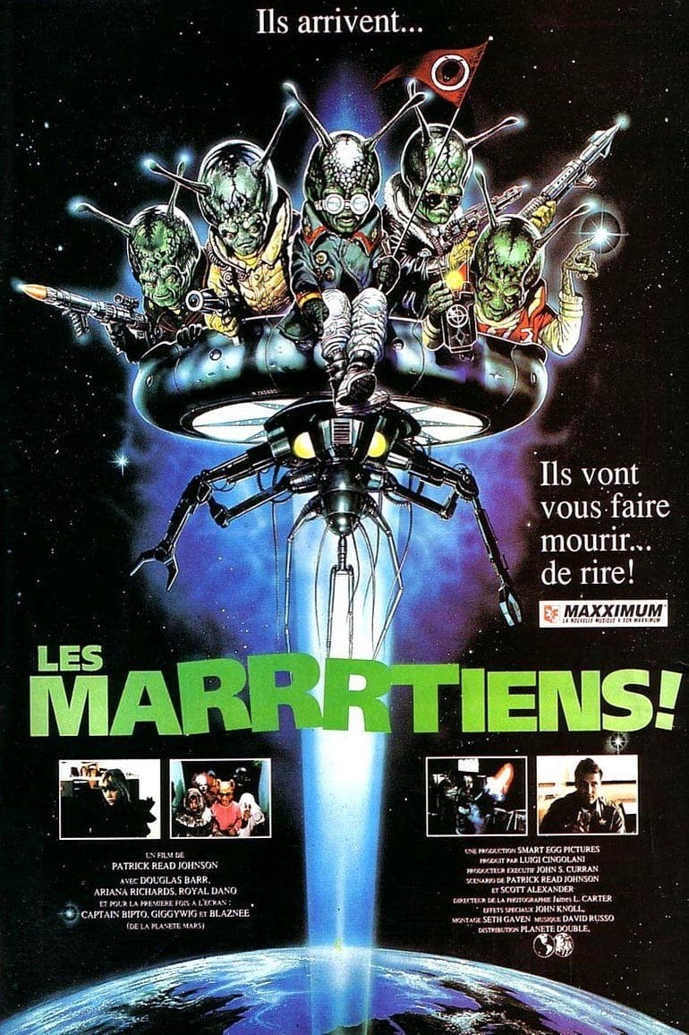 Affiche du film Les Marrrtiens poster
