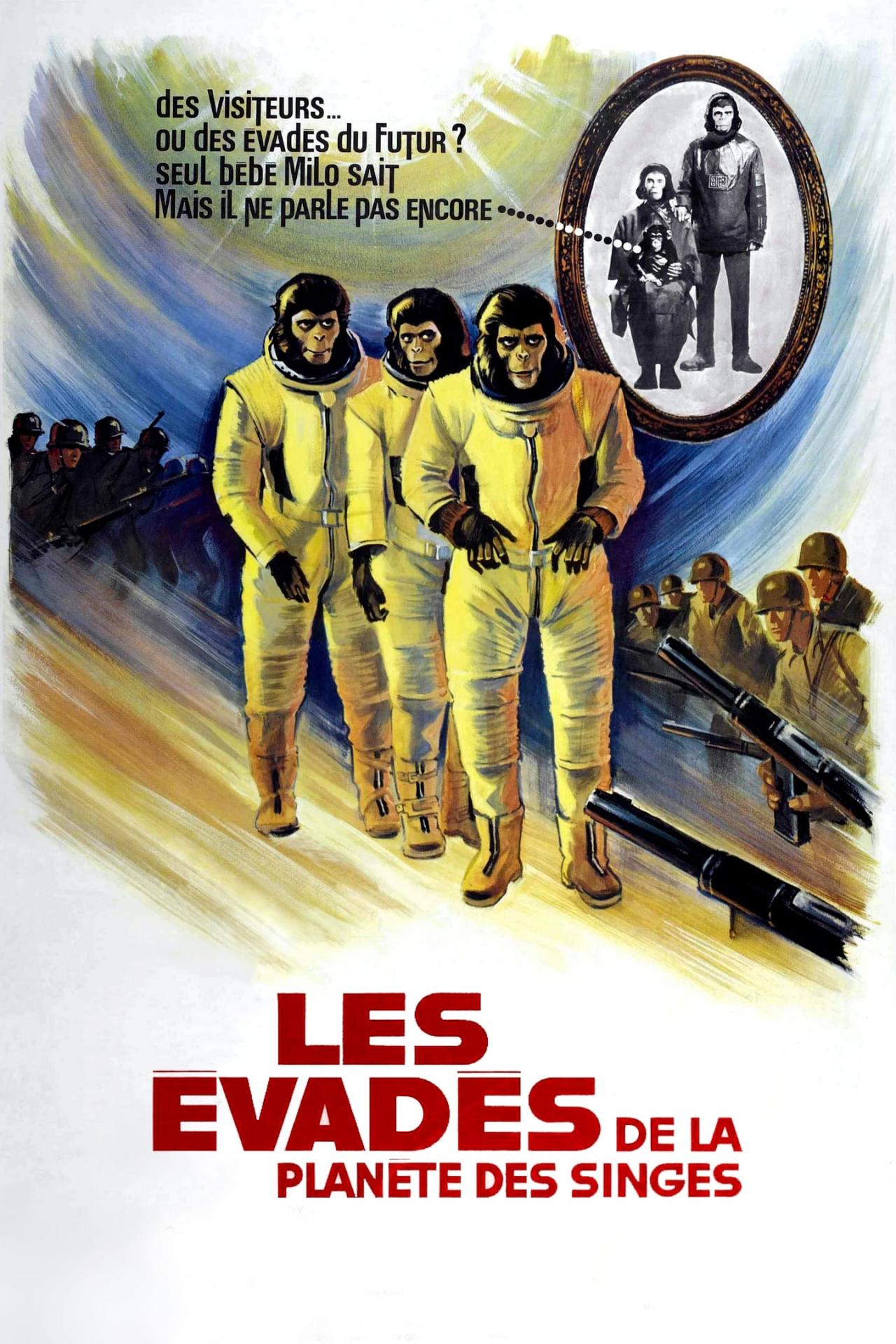 Affiche du film Les Évadés de la planète des singes poster