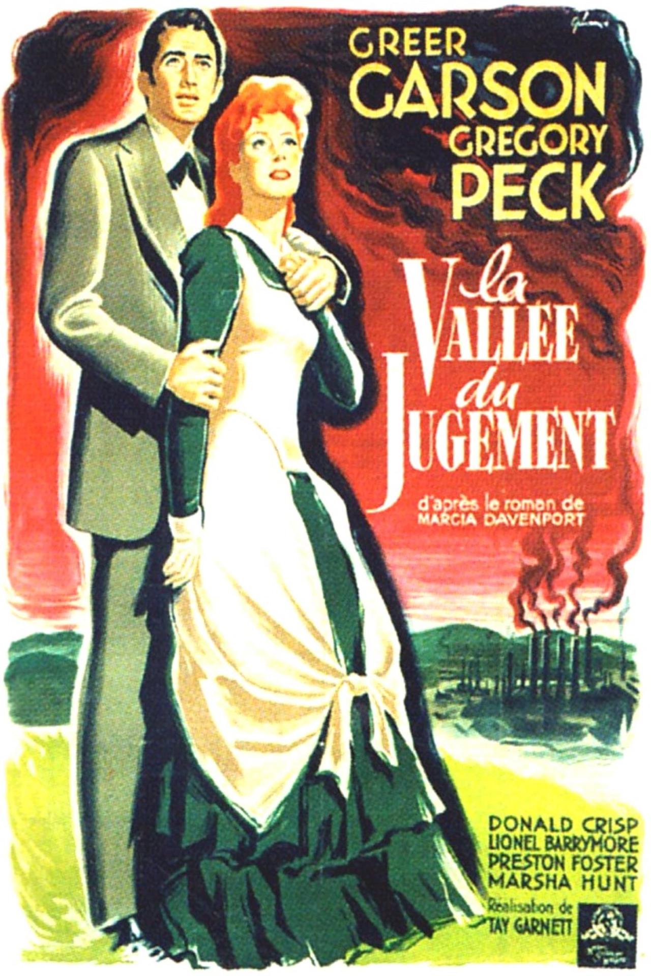 Affiche du film La vallée du jugement poster