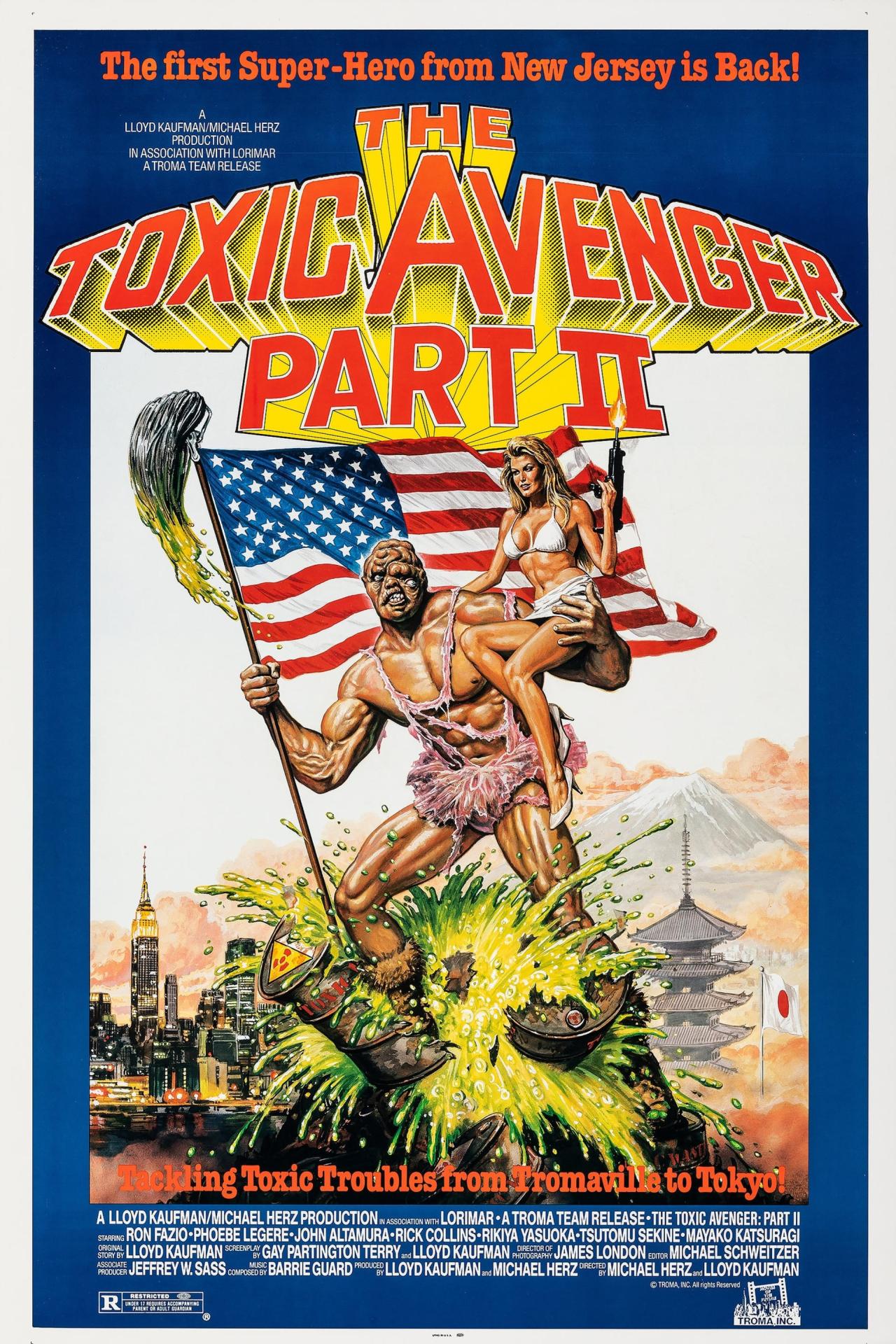 The Toxic avenger 2 est-il disponible sur Netflix ou autre ?