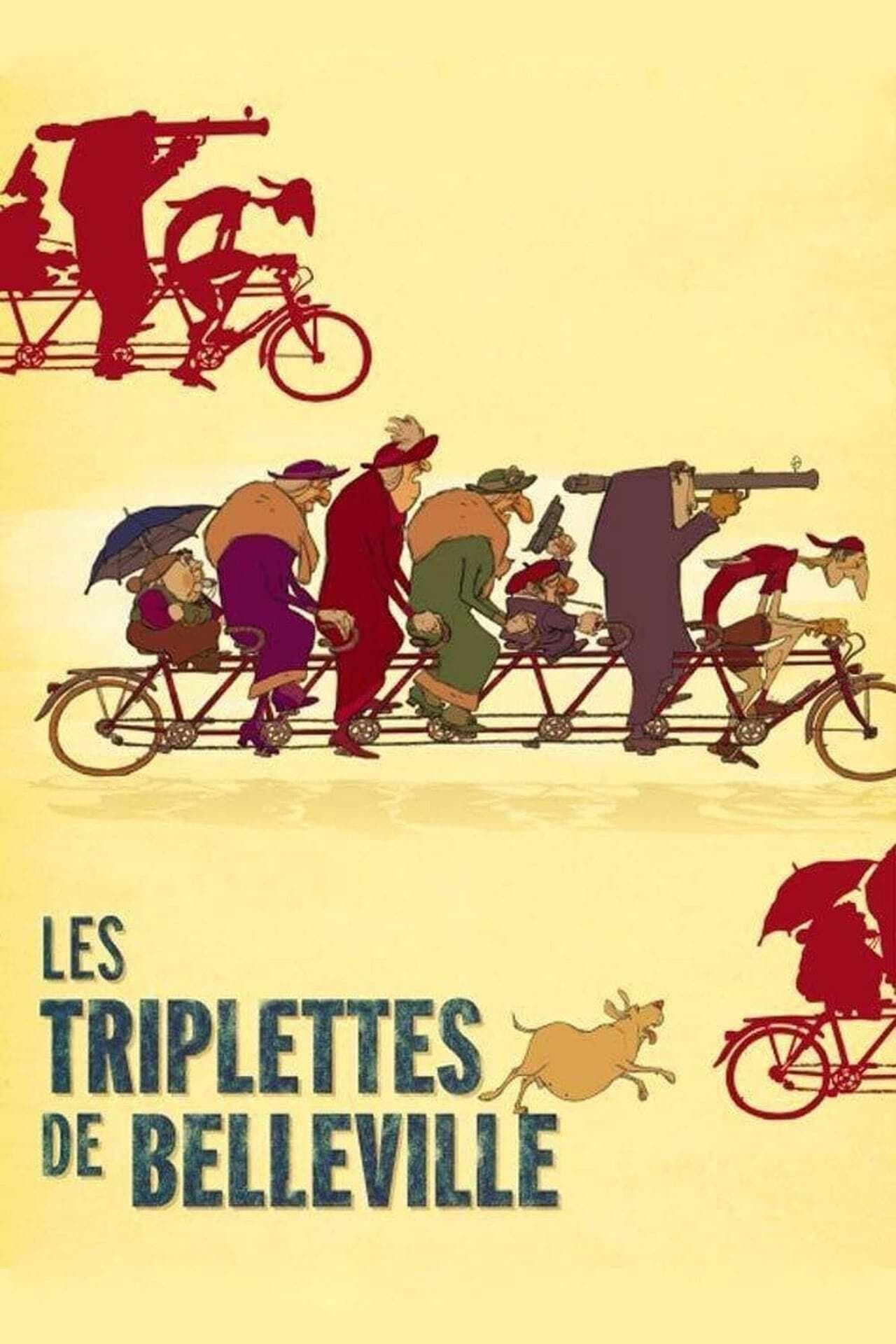 Affiche du film Les Triplettes de Belleville