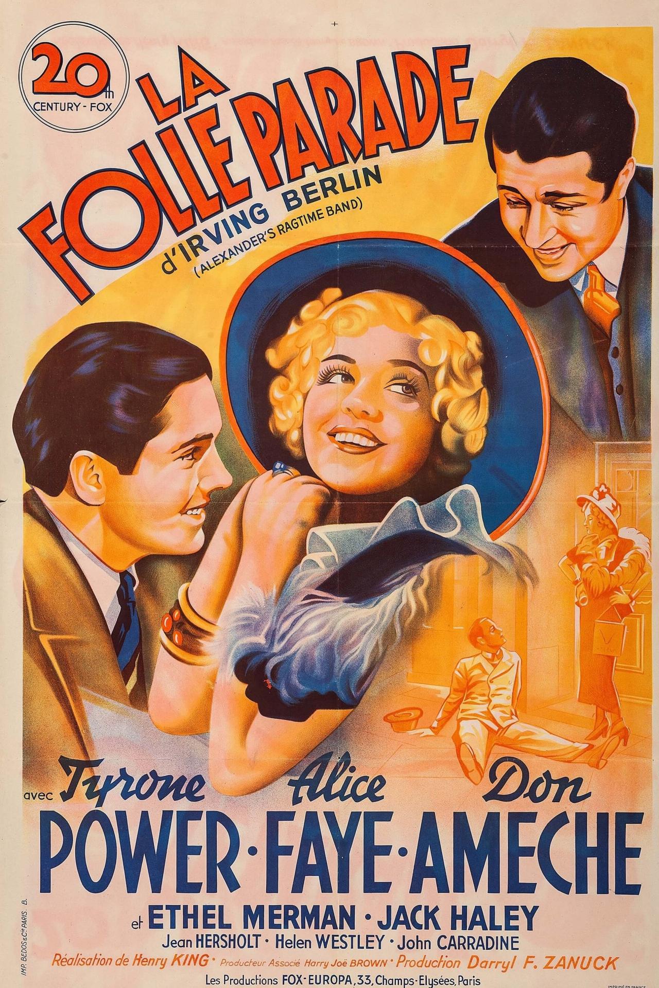 Affiche du film La Folle Parade poster