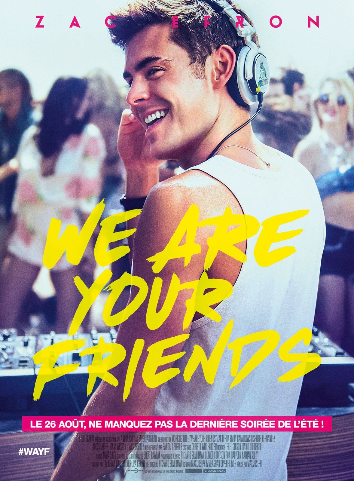 We Are Your Friends est-il disponible sur Netflix ou autre ?