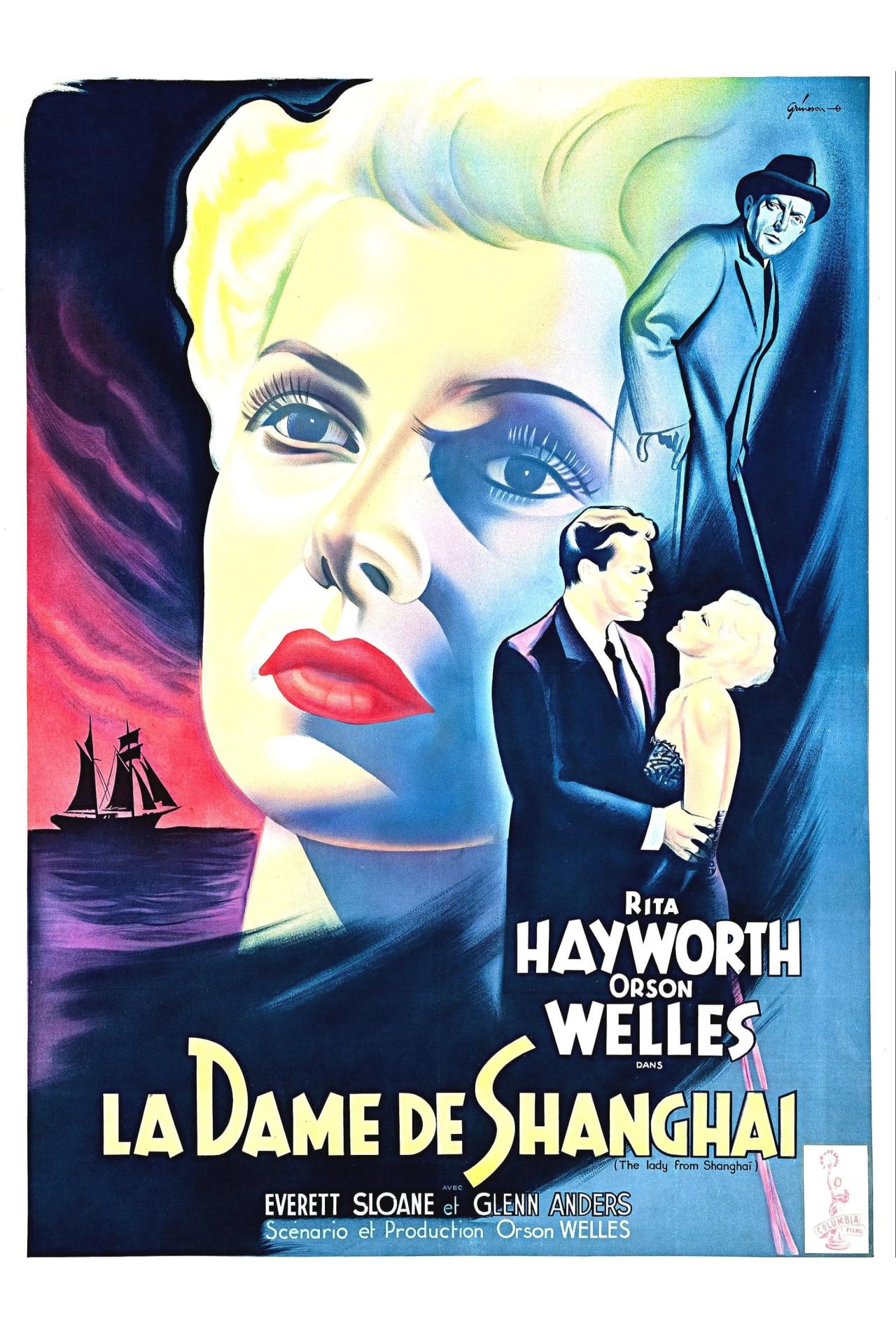 Affiche du film La Dame de Shanghai poster