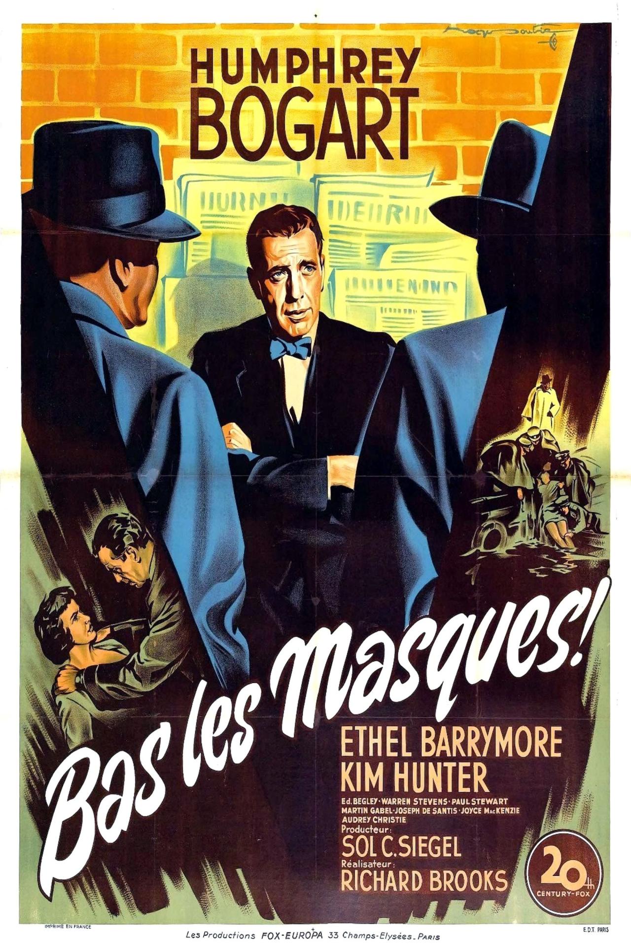 Affiche du film Bas les masques poster