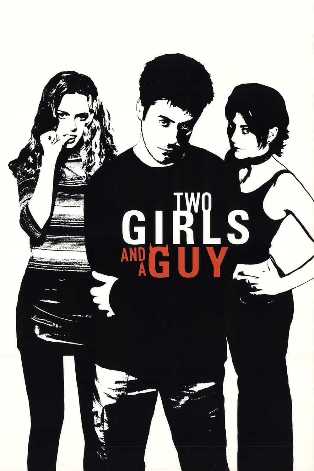 Affiche du film Two Girls and a Guy poster