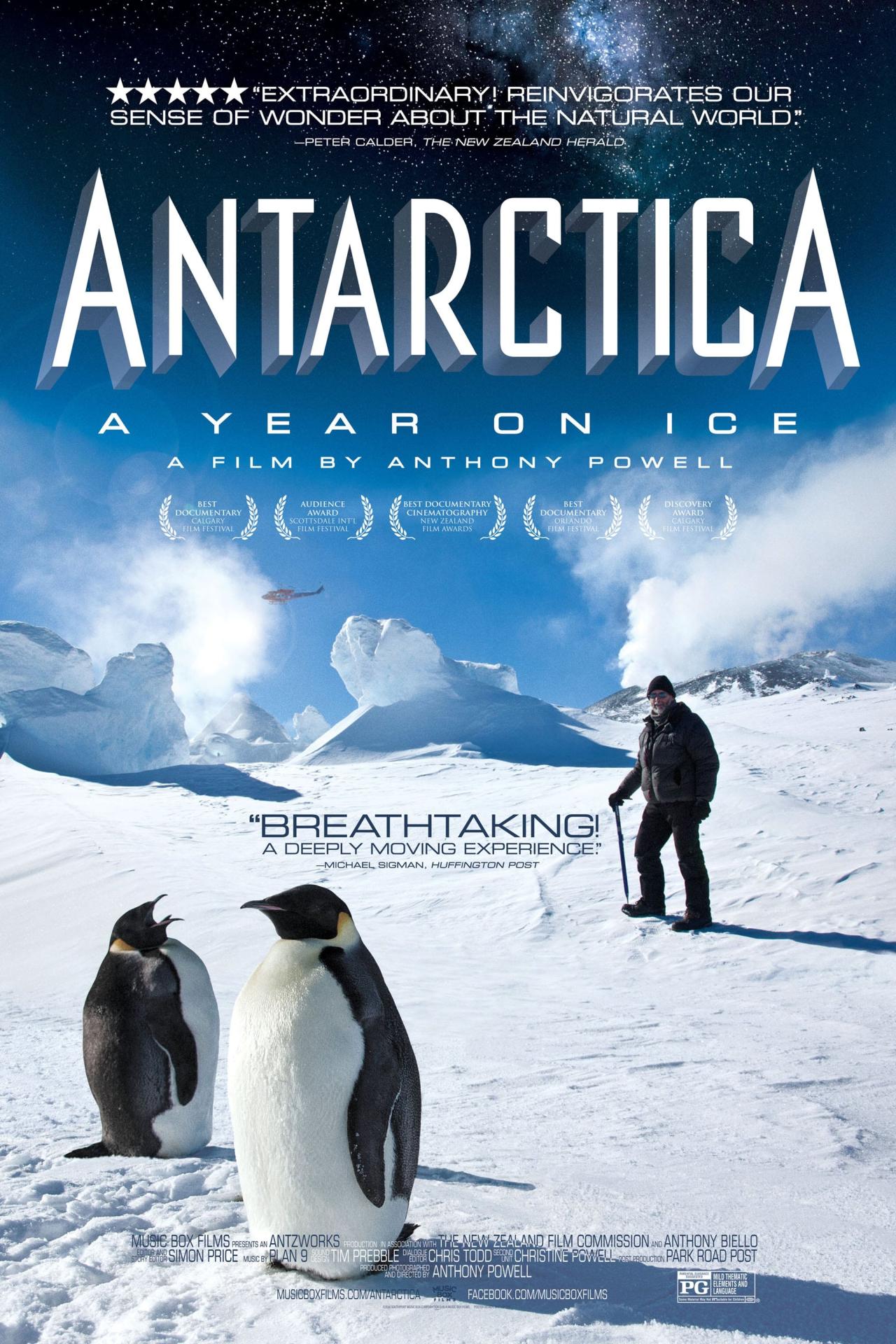 Antarctica - Une année sur la glace est-il disponible sur Netflix ou autre ?