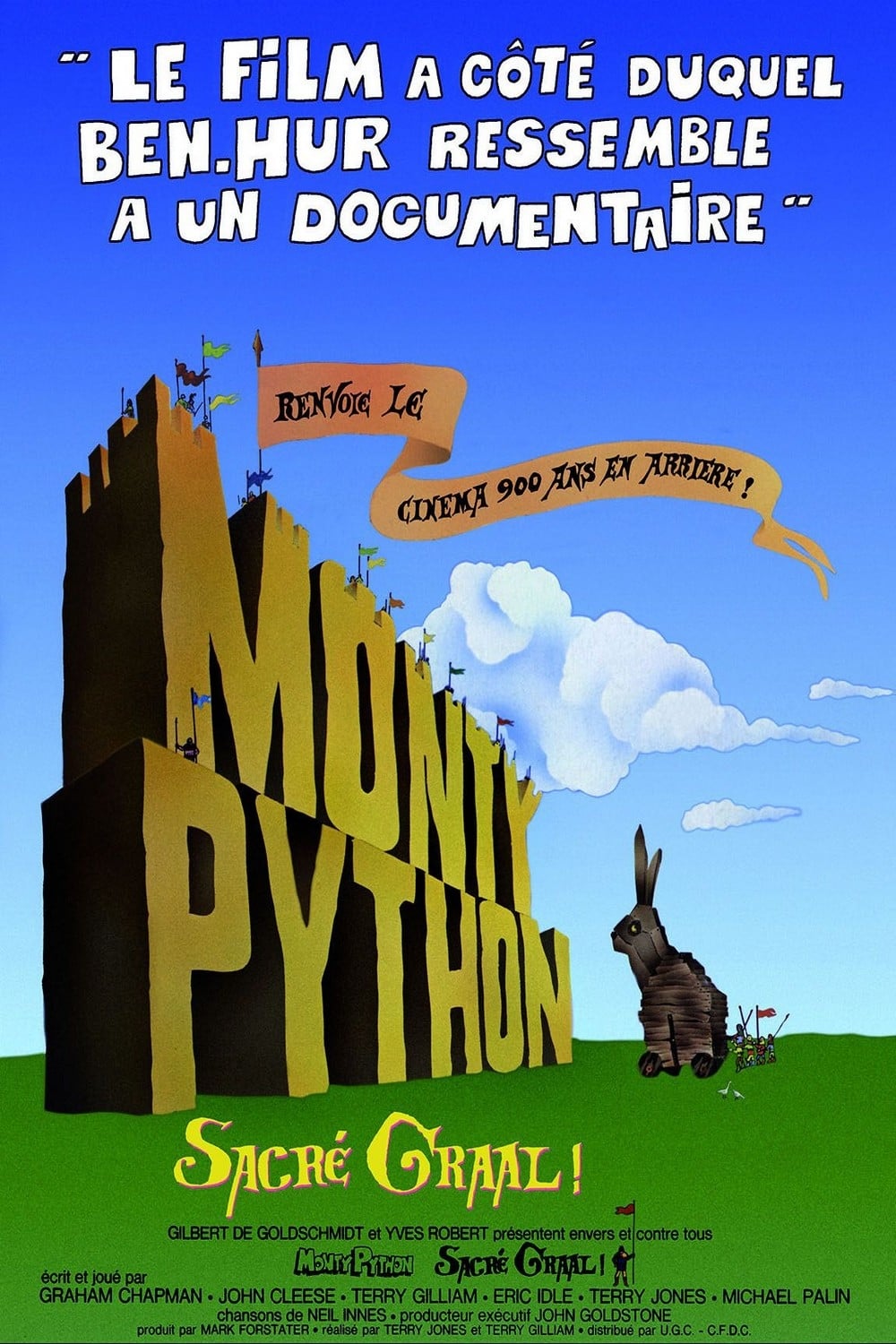 Affiche du film Monty Python : Sacré Graal !