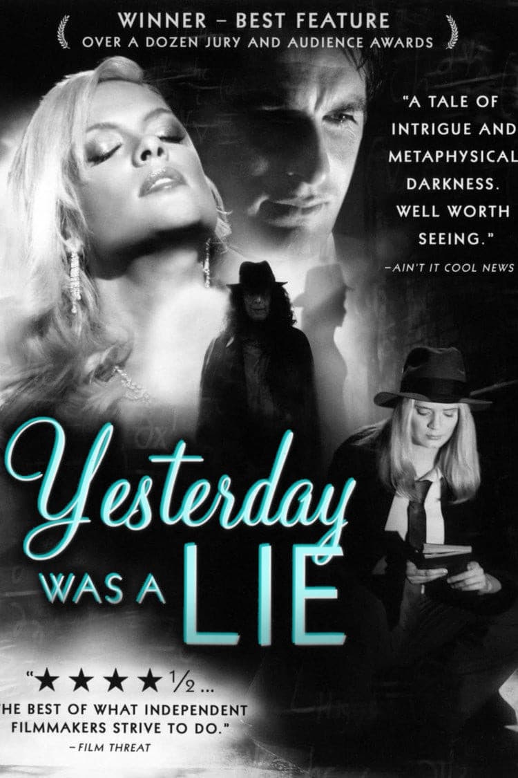 Affiche du film Yesterday was a lie poster