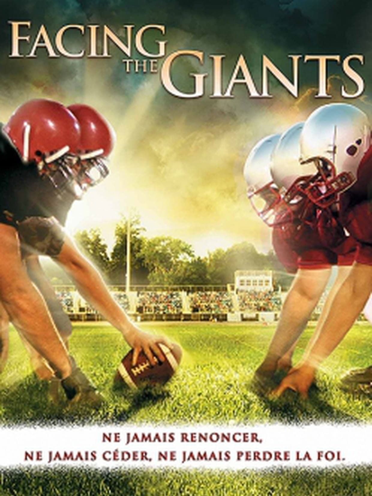 Facing the Giants est-il disponible sur Netflix ou autre ?