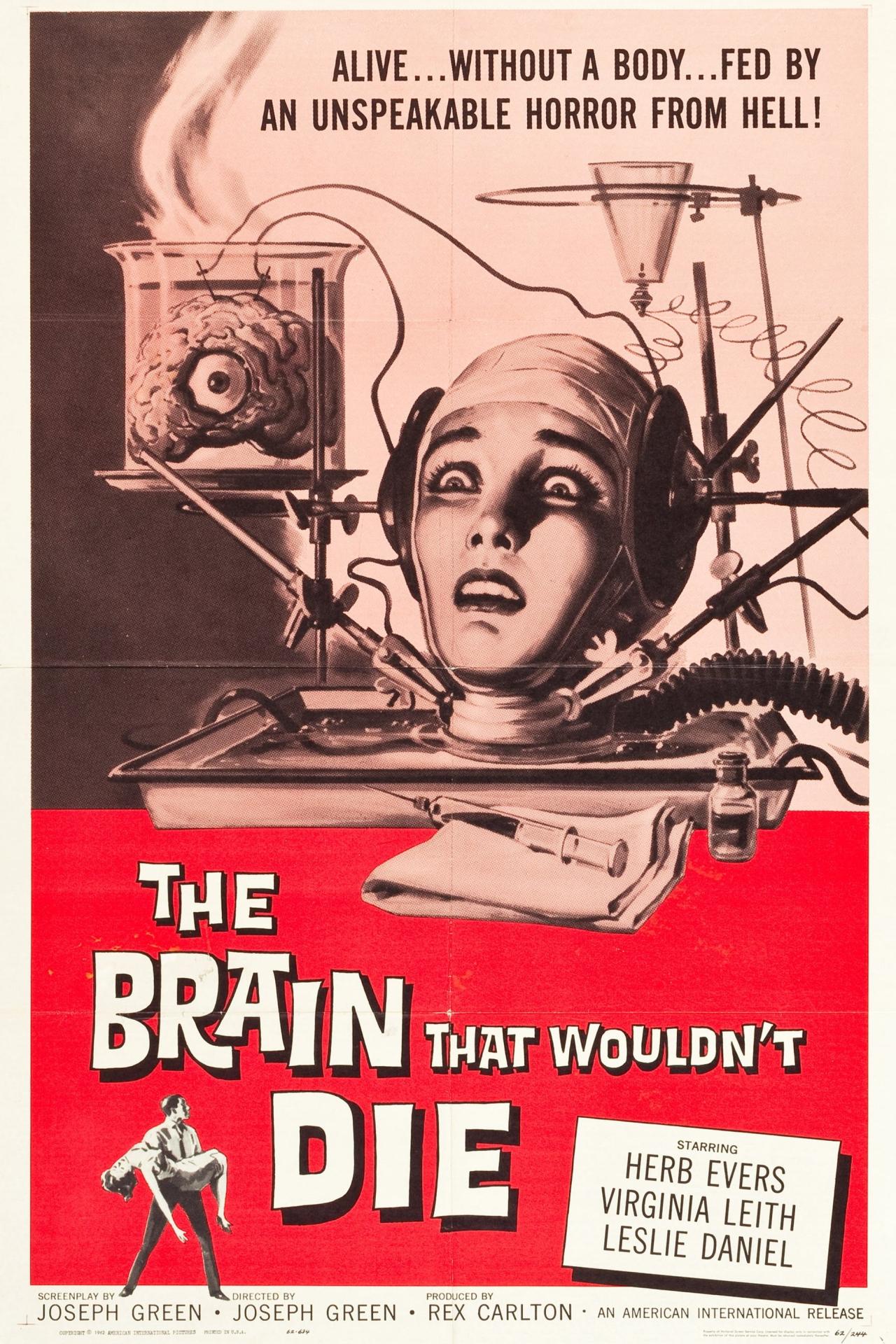 Affiche du film The Brain That Wouldn't Die poster