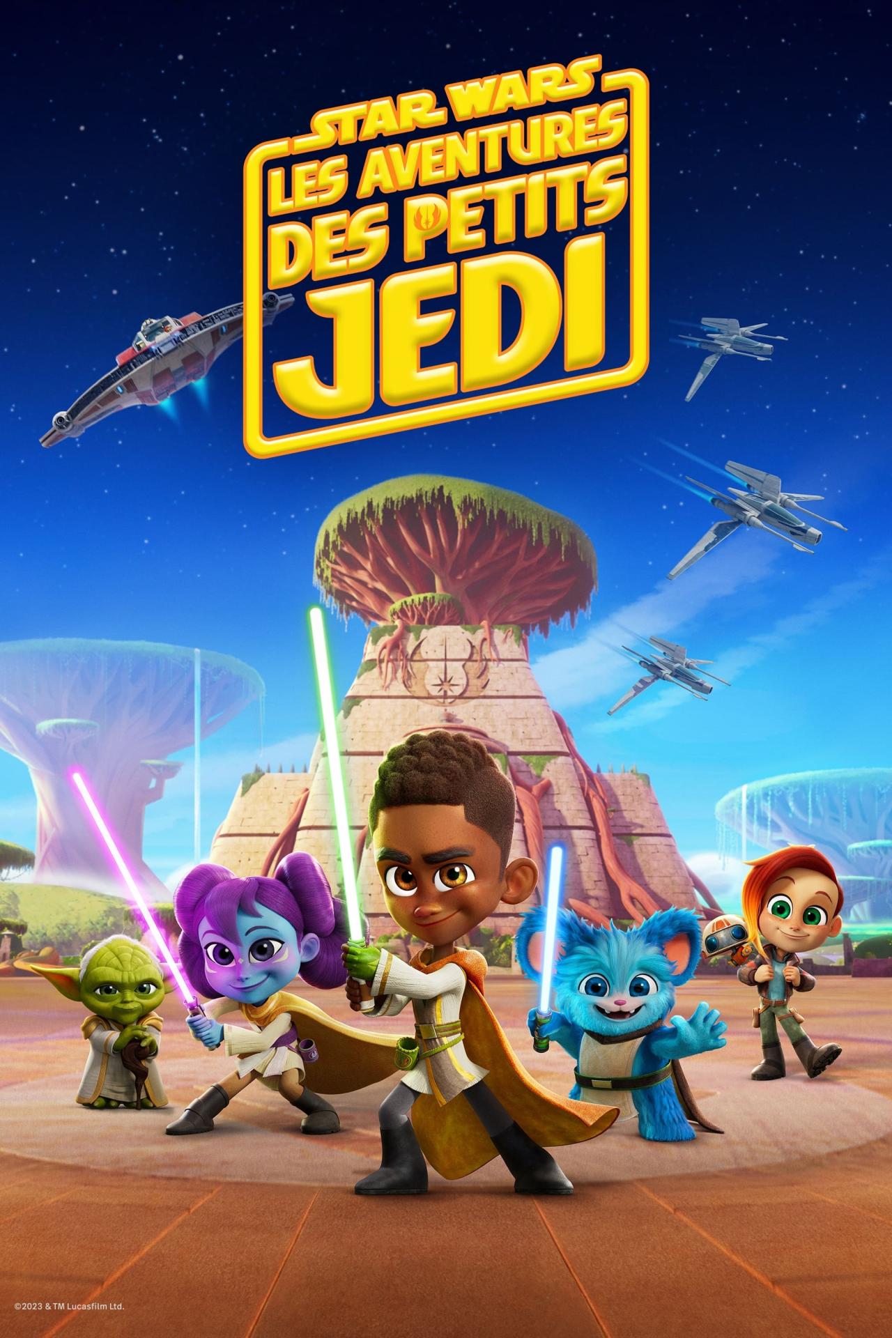 Les saisons de Star Wars : Les Aventures des Petits Jedi sont-elles disponibles sur Netflix ou autre ?