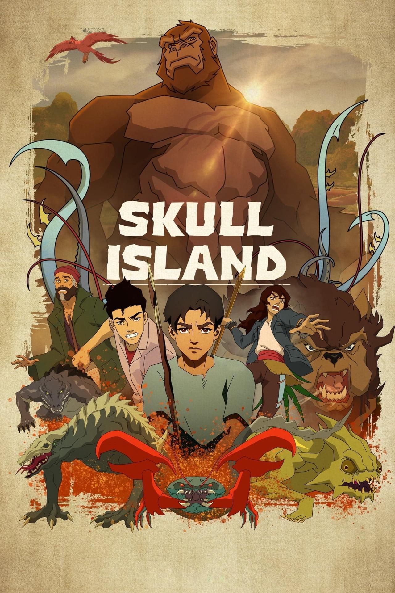 Les saisons de Skull Island sont-elles disponibles sur Netflix ou autre ?
