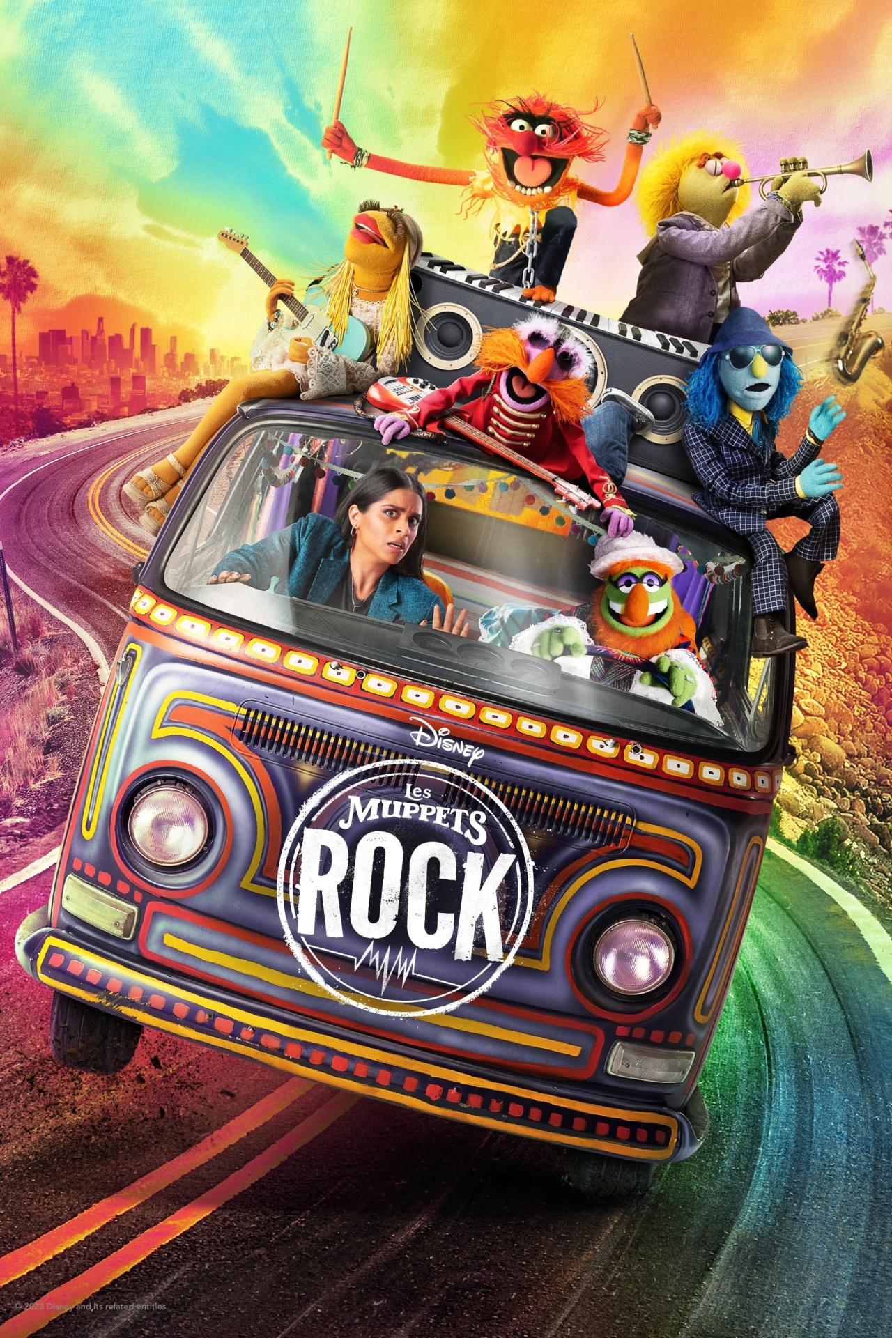 Affiche de la série Les Muppets Rock poster