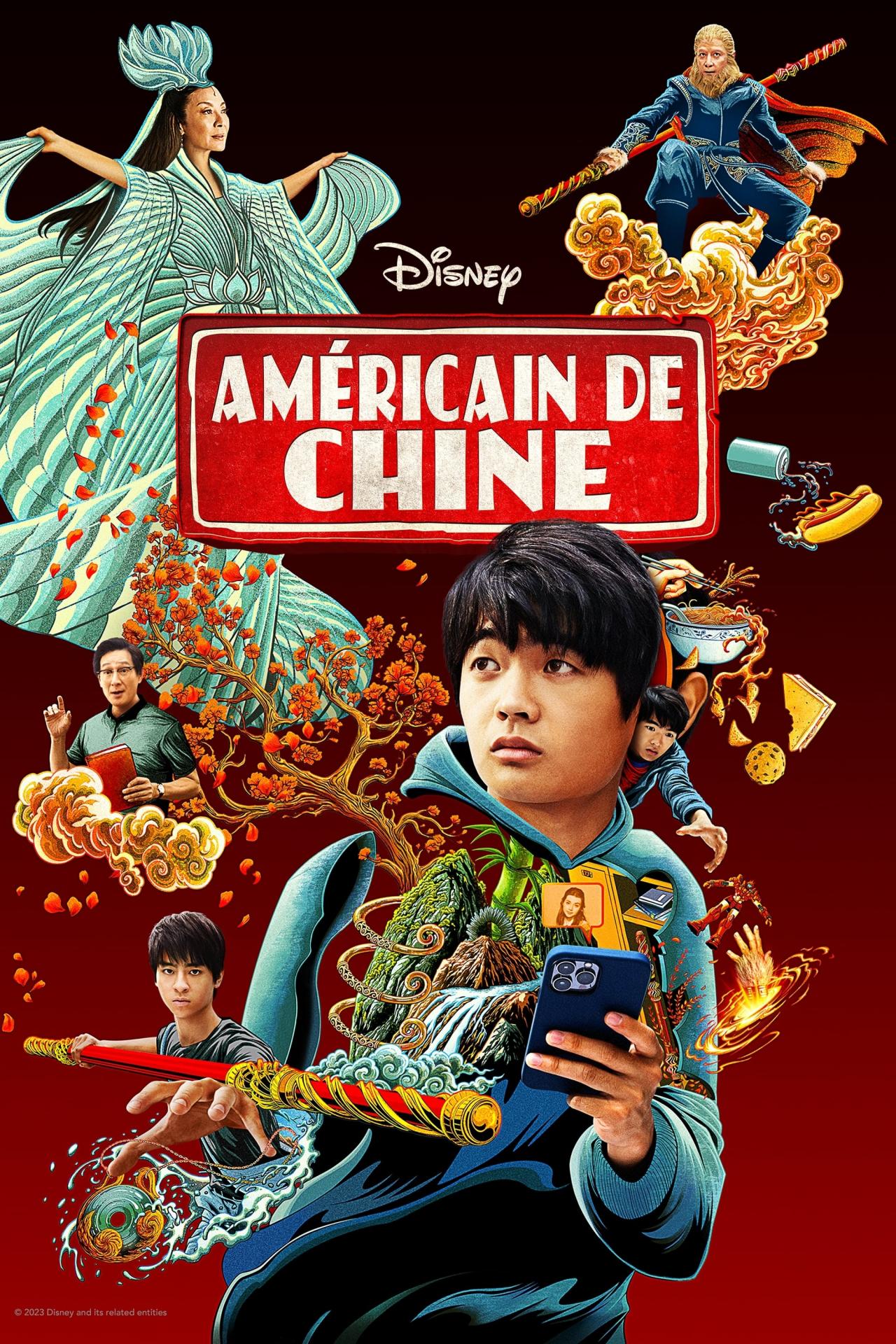 Les saisons de Américain de Chine sont-elles disponibles sur Netflix ou autre ?