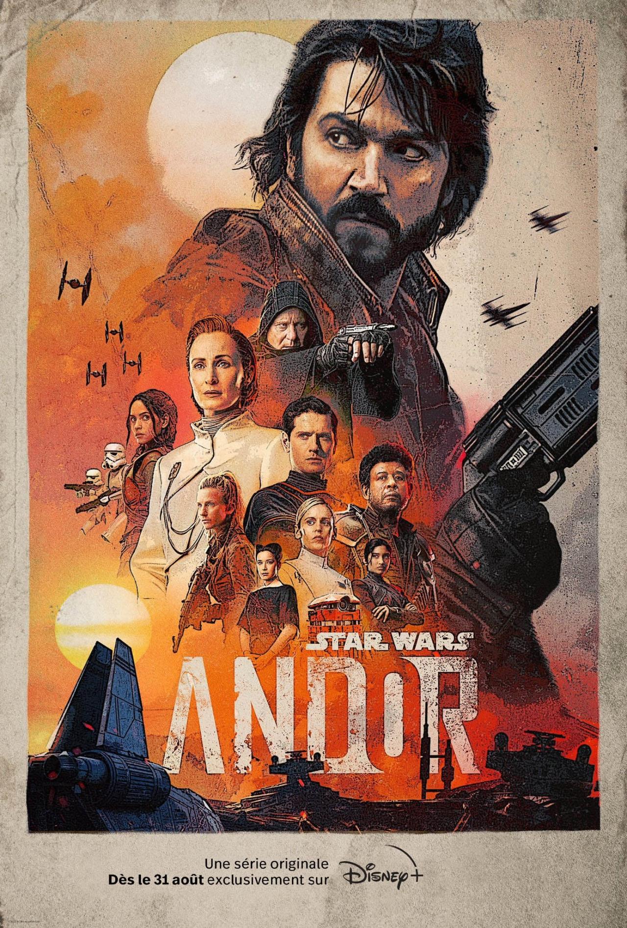 Les saisons de Star Wars : Andor sont-elles disponibles sur Netflix ou autre ?
