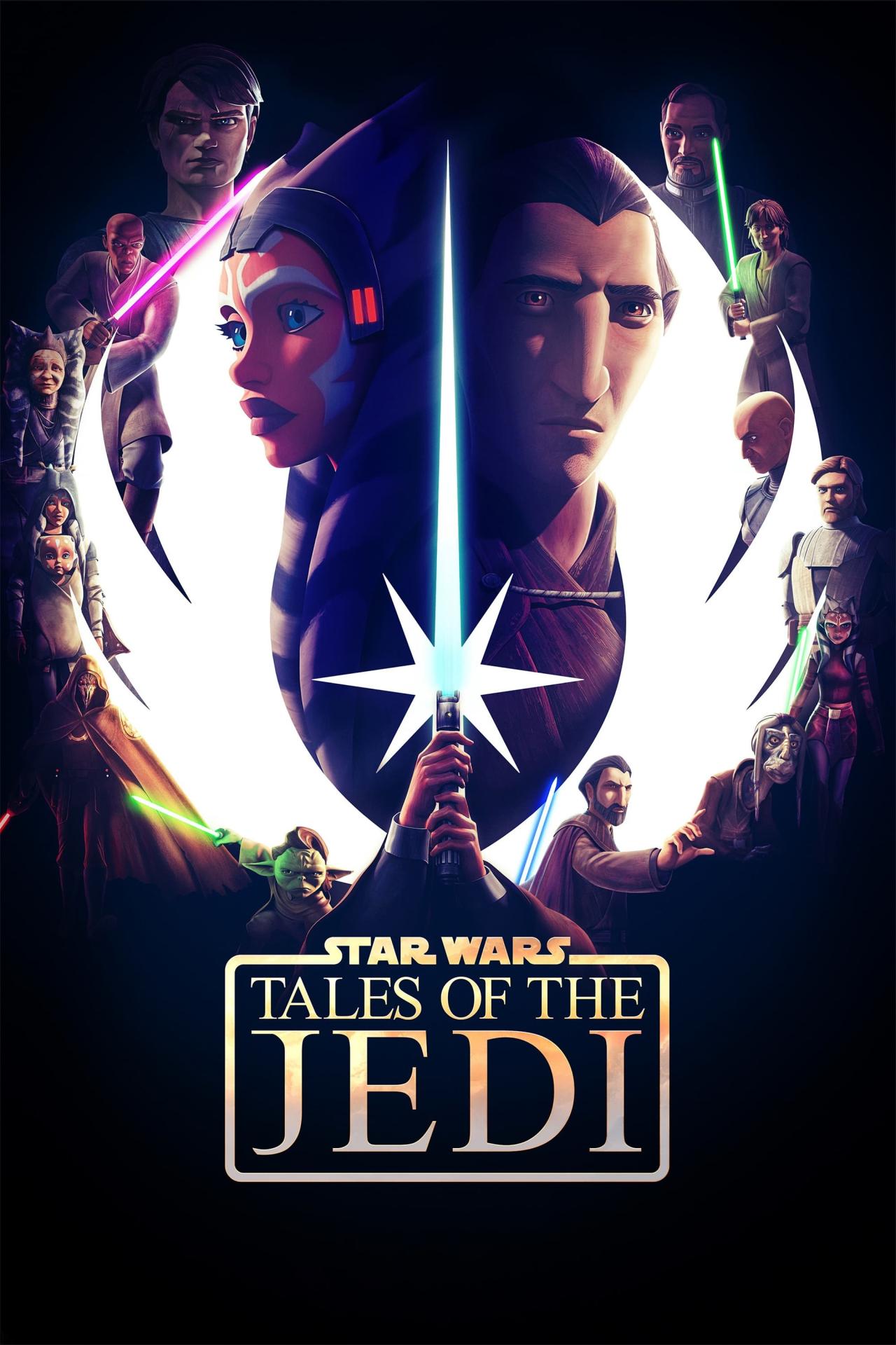 Affiche de la série Star Wars : Tales of the Jedi poster