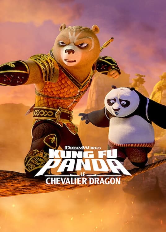 Les saisons de Kung Fu Panda : Le Chevalier Dragon sont-elles disponibles sur Netflix ou autre ?