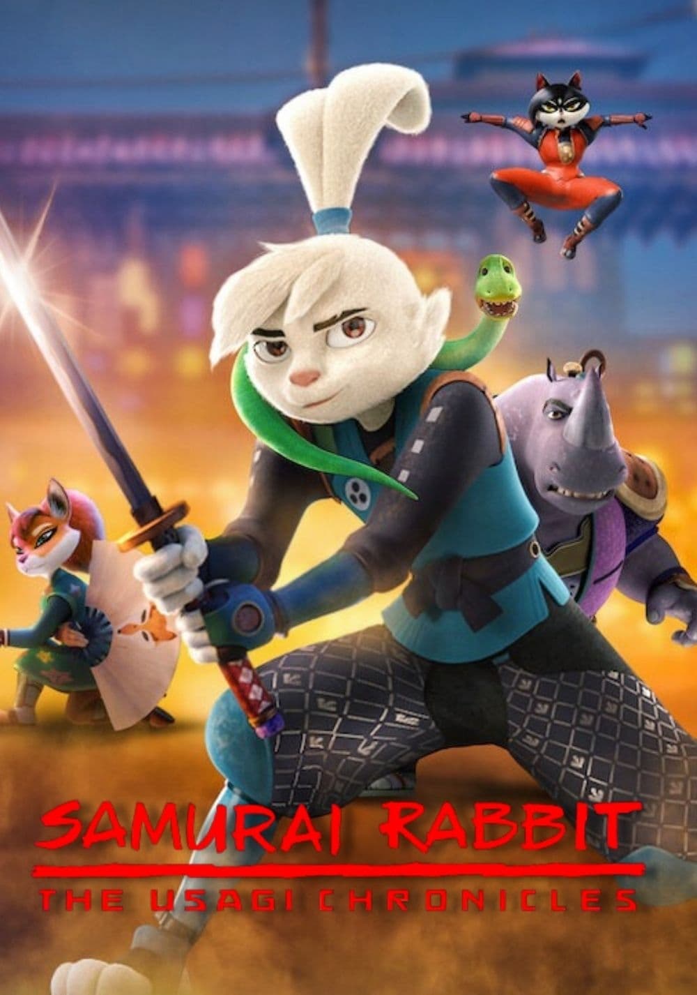 Affiche de la série Lapin samouraï : Les chroniques d'Usagi poster