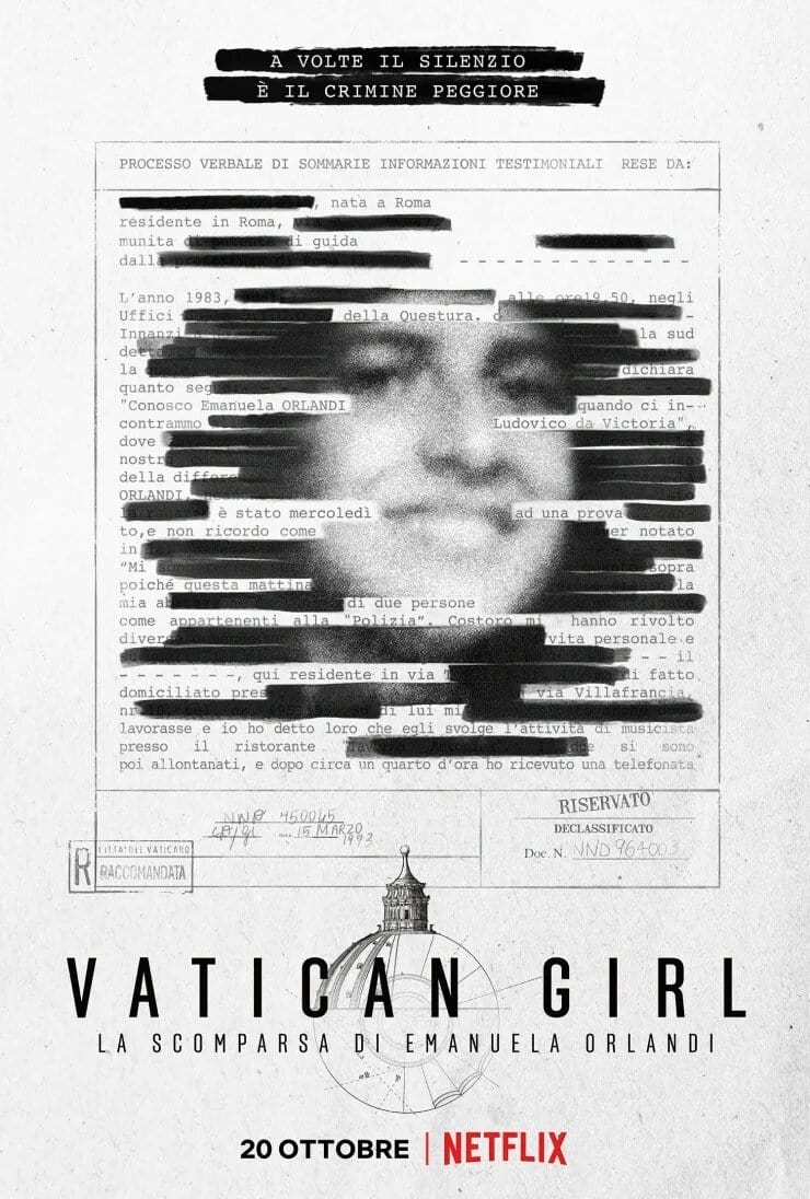 Affiche de la série Emanuela Orlandi, la disparue du Vatican poster