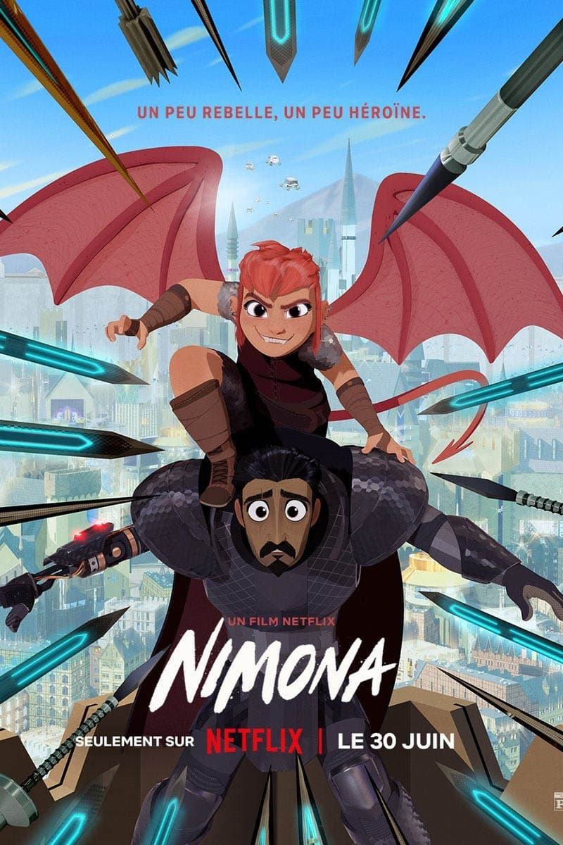 Nimona est-il disponible sur Netflix ou autre ?
