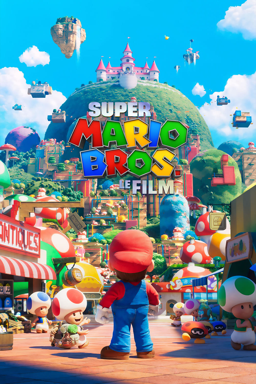 Affiche du film Super Mario Bros, le film