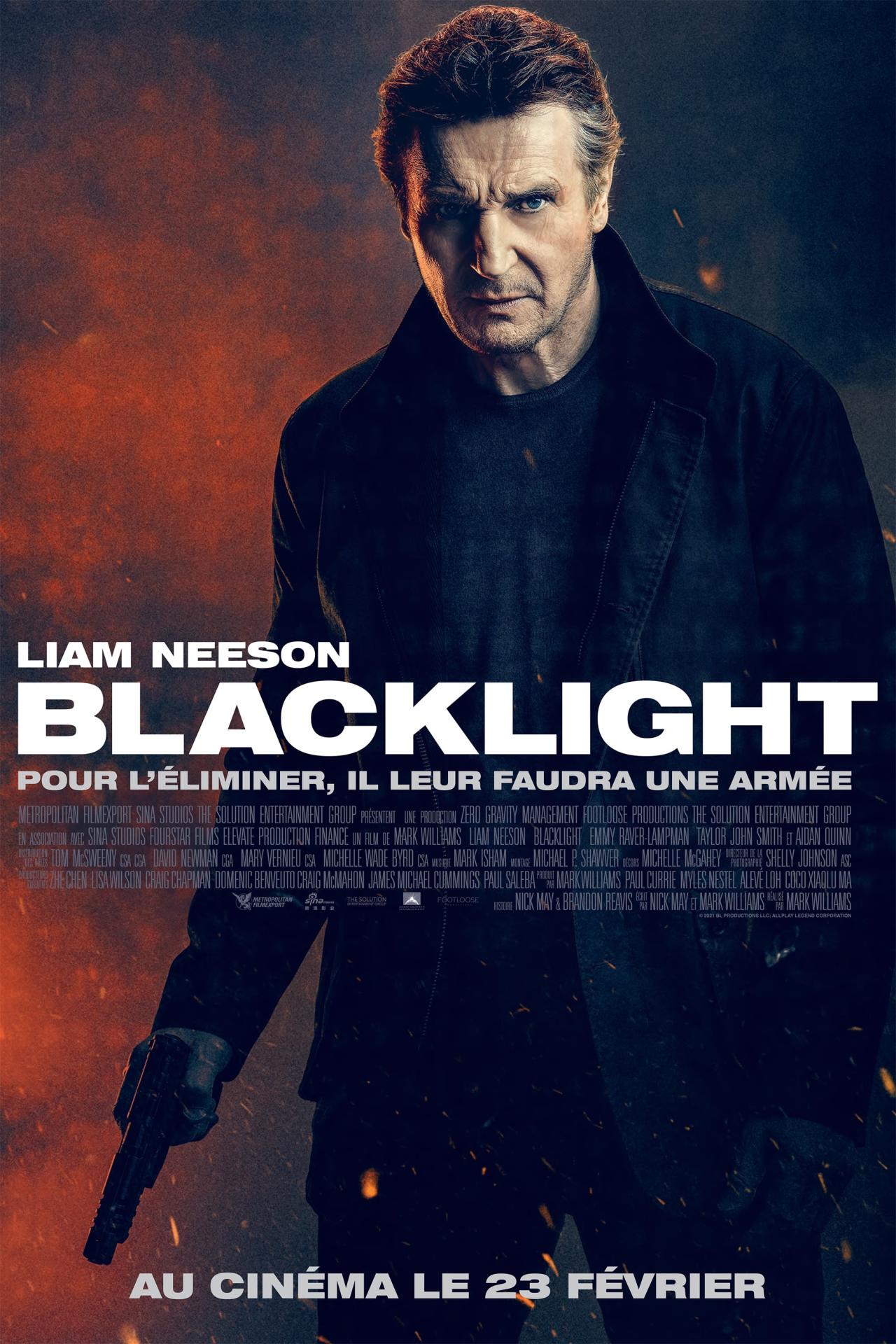 Blacklight est-il disponible sur Netflix ou autre ?