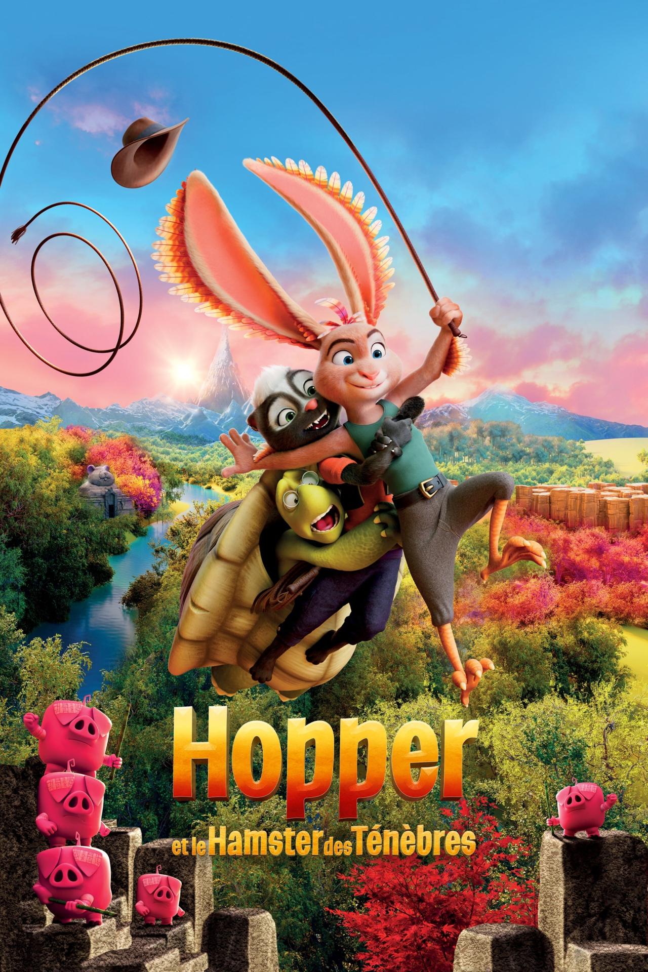 Affiche du film Hopper et le hamster des ténèbres