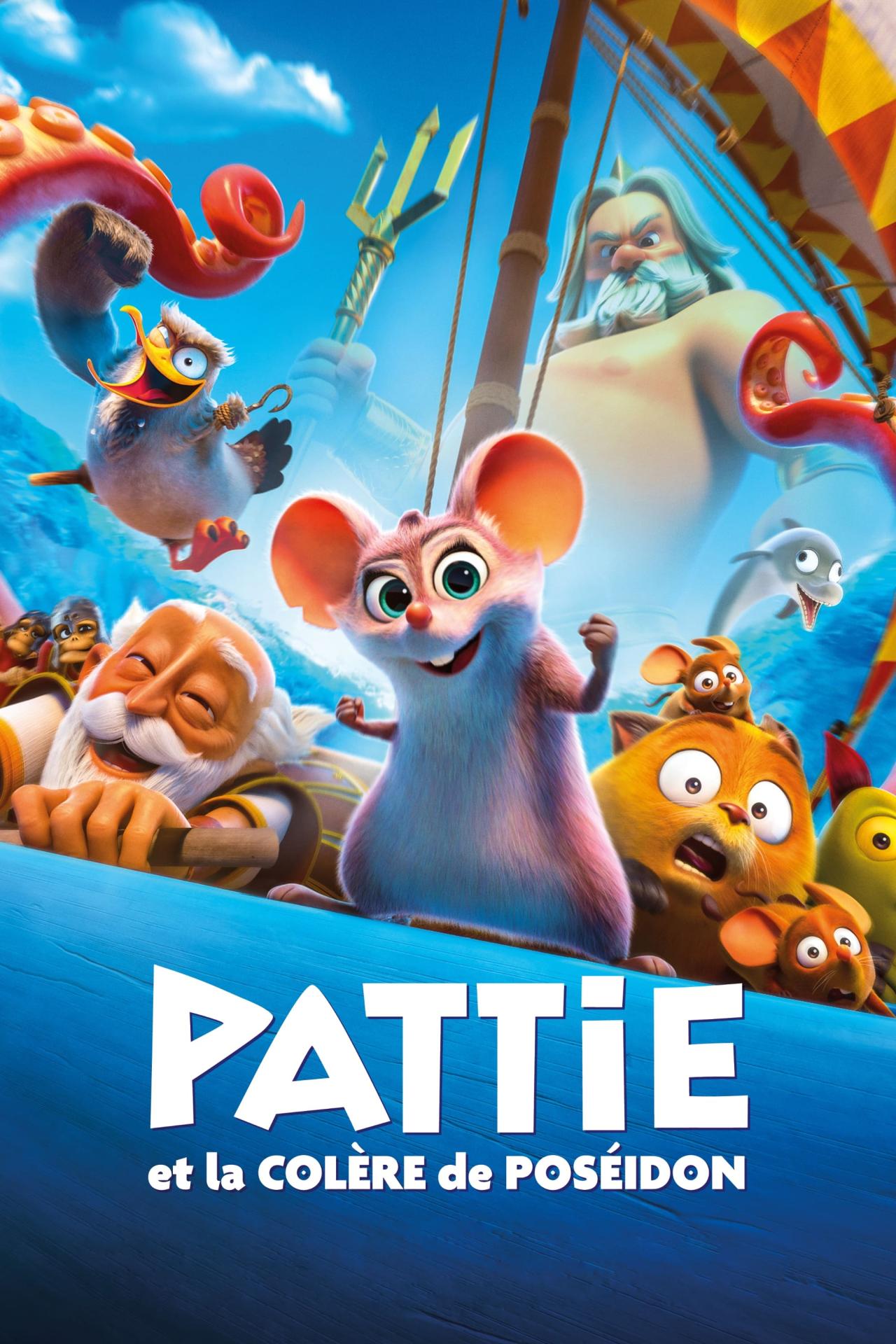 Affiche du film Pattie et la colère de Poséidon poster