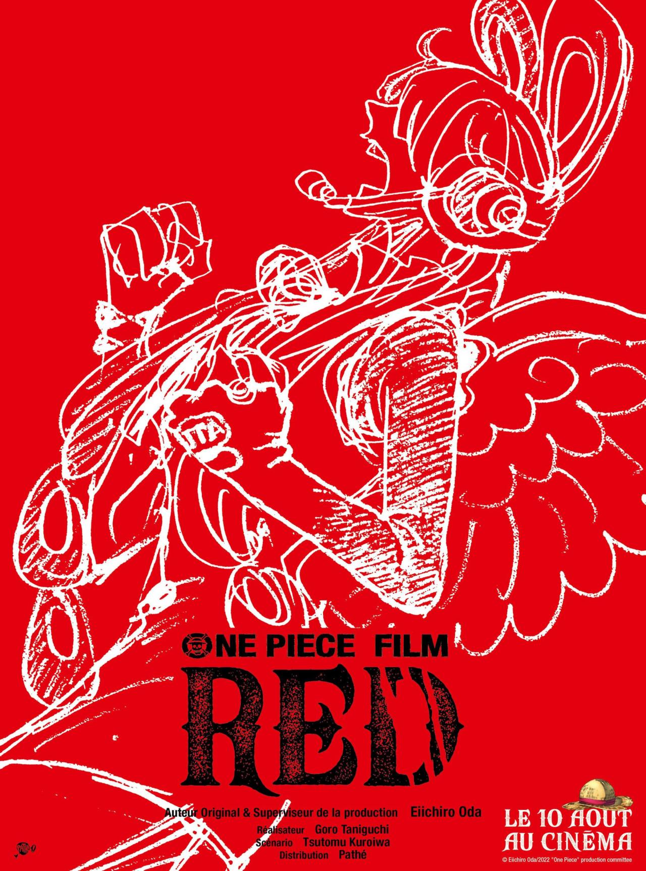 Affiche du film One Piece Film - Red poster