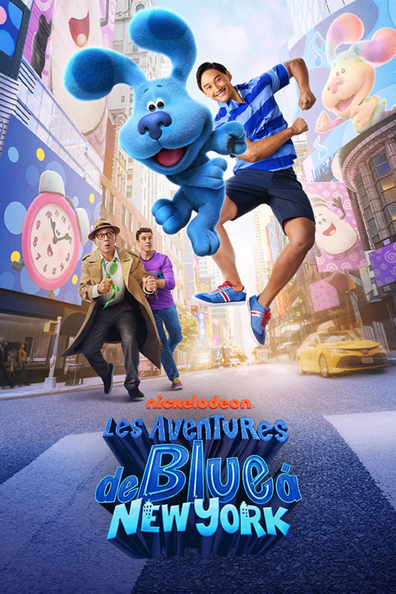 Affiche du film Les aventures de Blue à New York