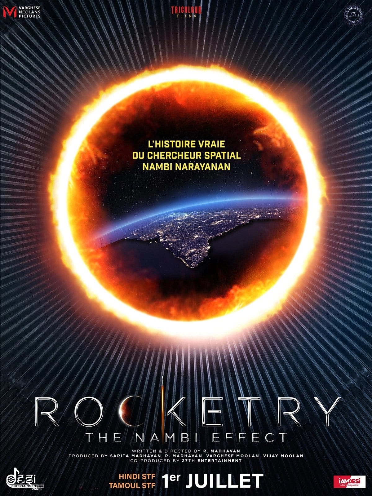 Affiche du film Rocketry: The Nambi Effect poster