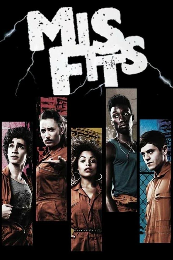 Les saisons de Misfits sont-elles disponibles sur Netflix ou autre ?