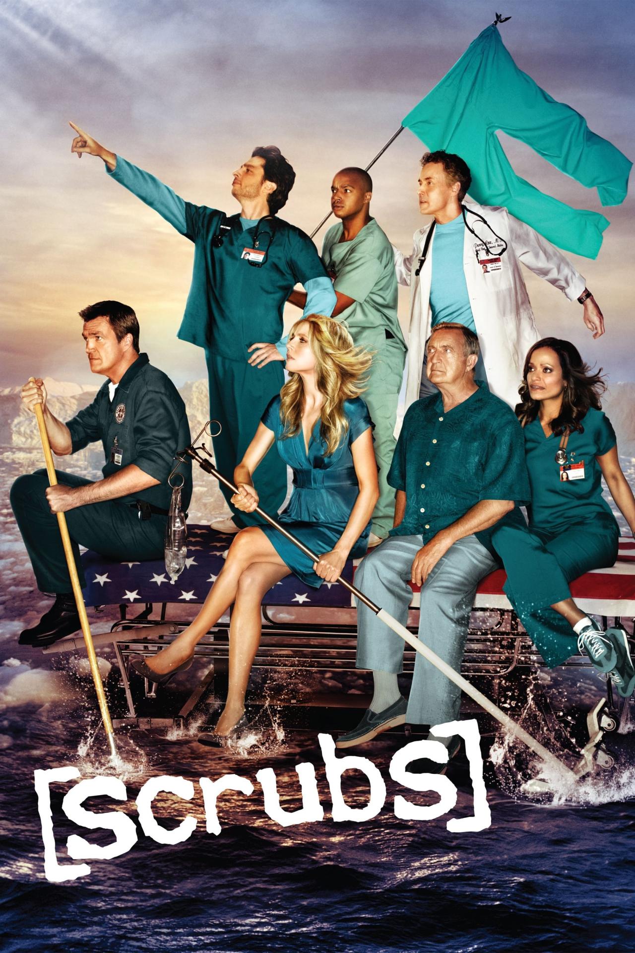 Les saisons de Scrubs sont-elles disponibles sur Netflix ou autre ?