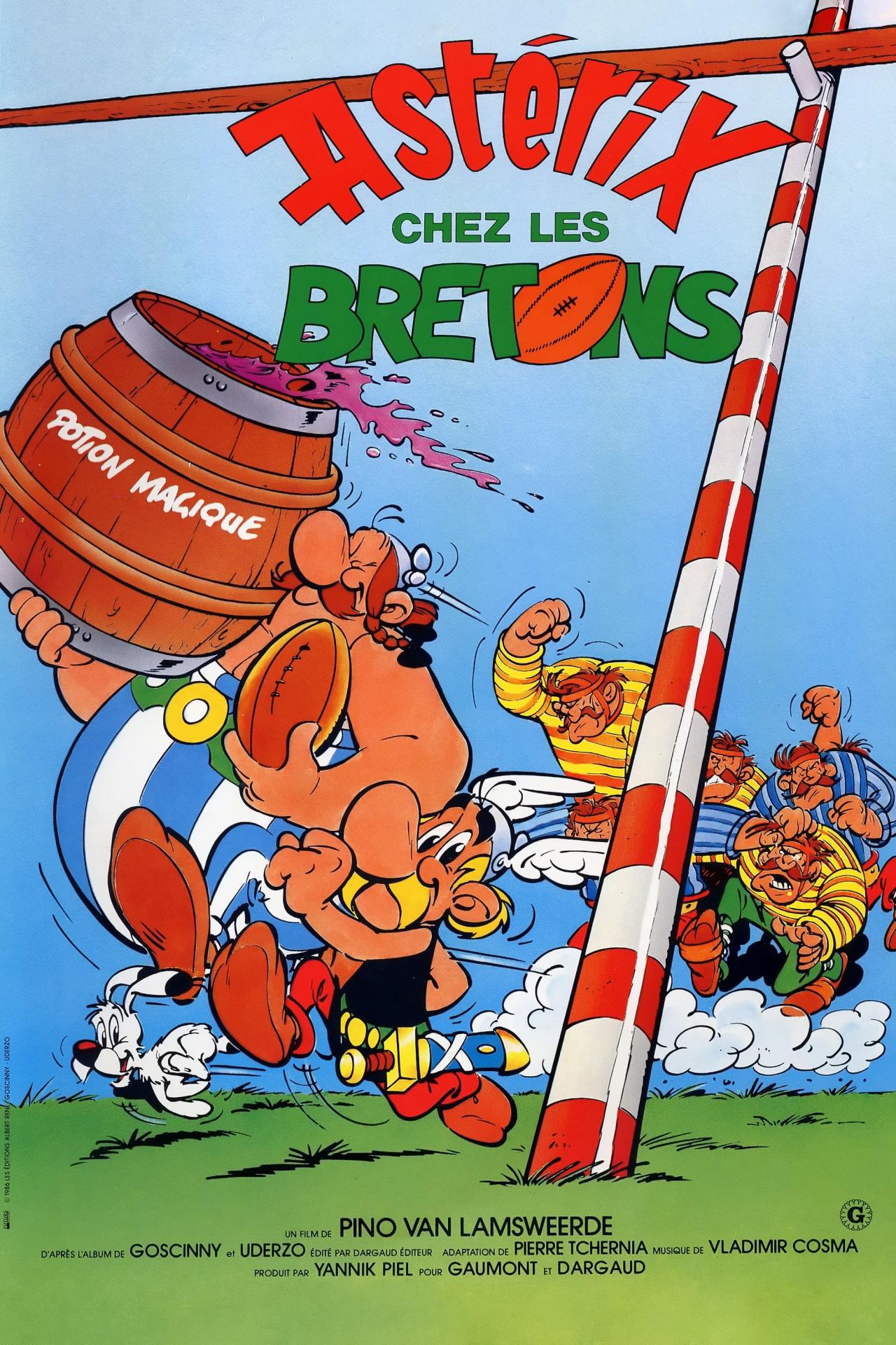 Affiche du film Astérix chez les Bretons poster