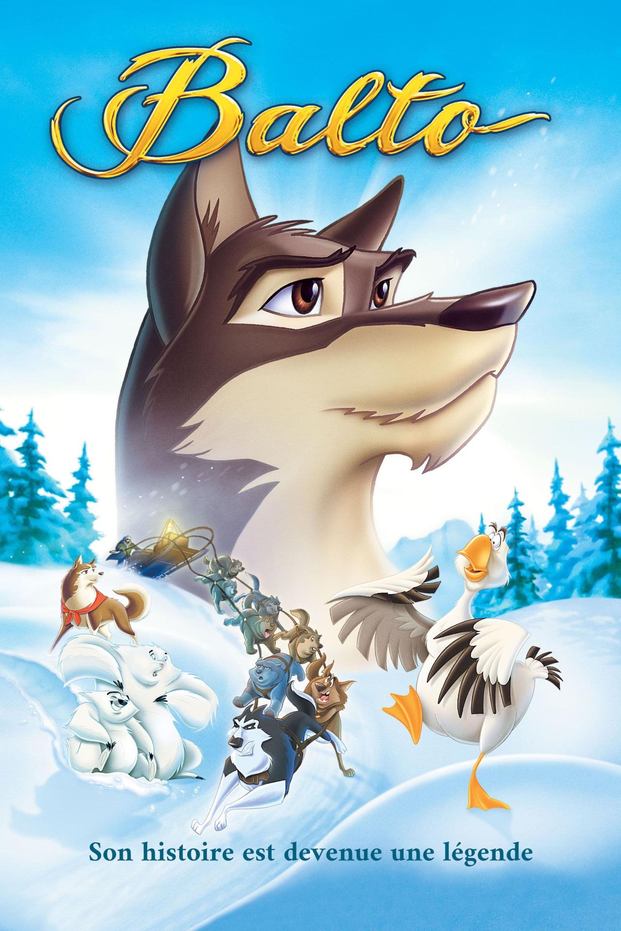 Affiche du film Balto chien-loup, héros des neiges poster