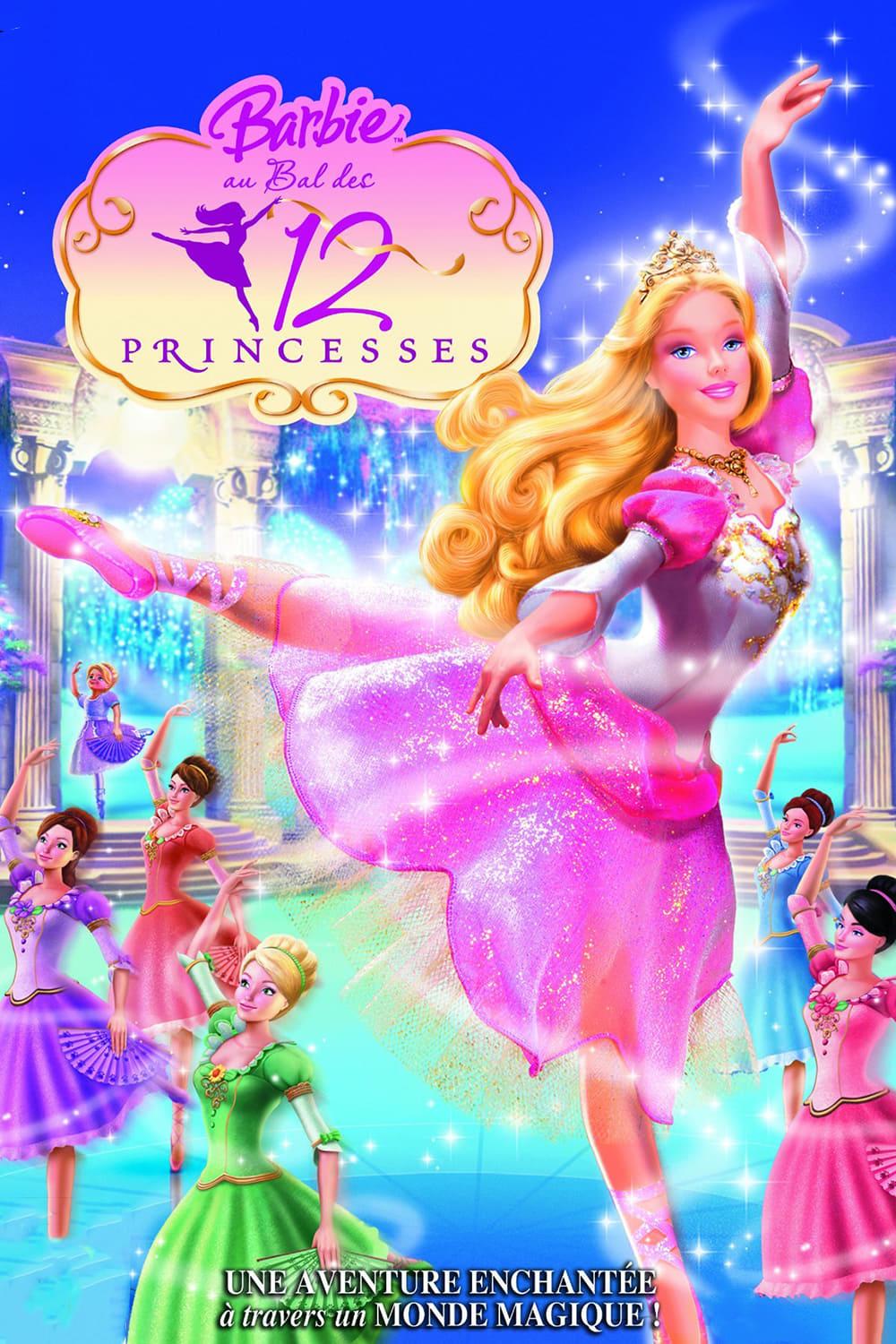 Affiche du film Barbie au bal des douze princesses poster