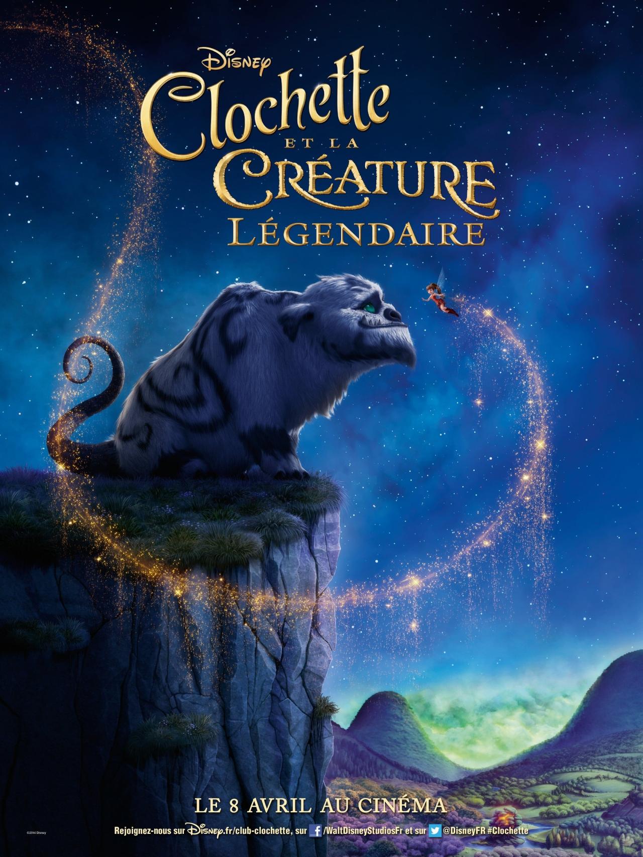 Affiche du film Clochette et la Créature Légendaire