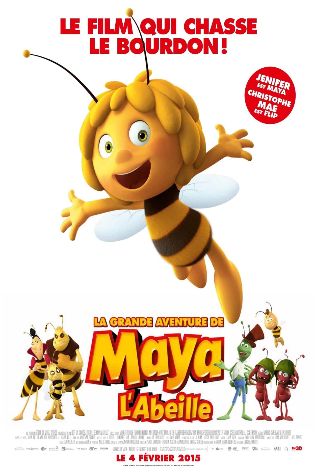 Affiche du film La Grande aventure de Maya l'abeille poster