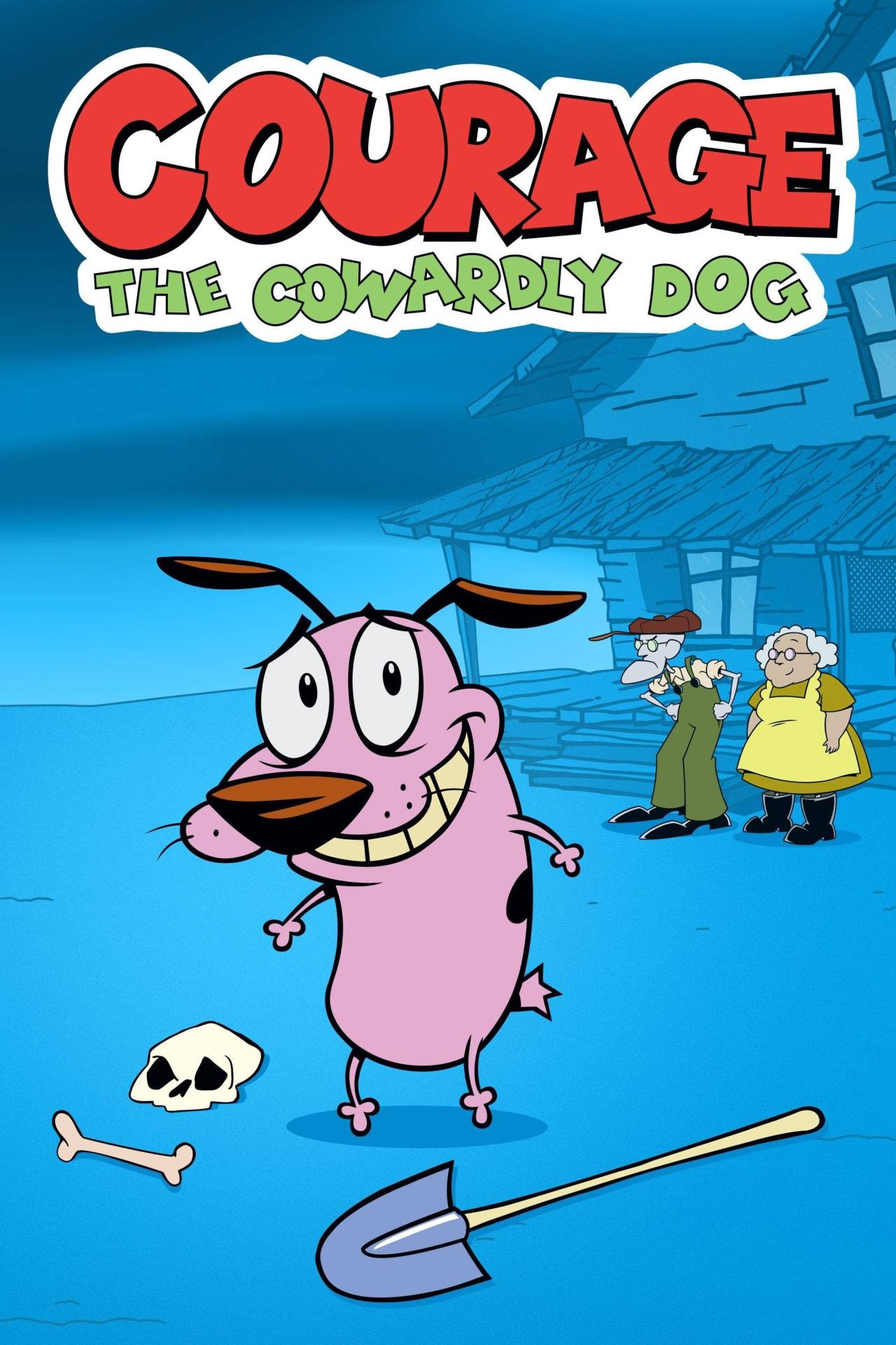 Les saisons de Courage, le chien froussard sont-elles disponibles sur Netflix ou autre ?