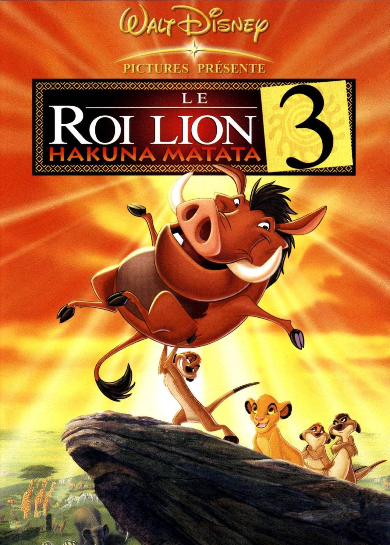 Le Roi lion 3 : Hakuna matata est-il disponible sur Netflix ou autre ?