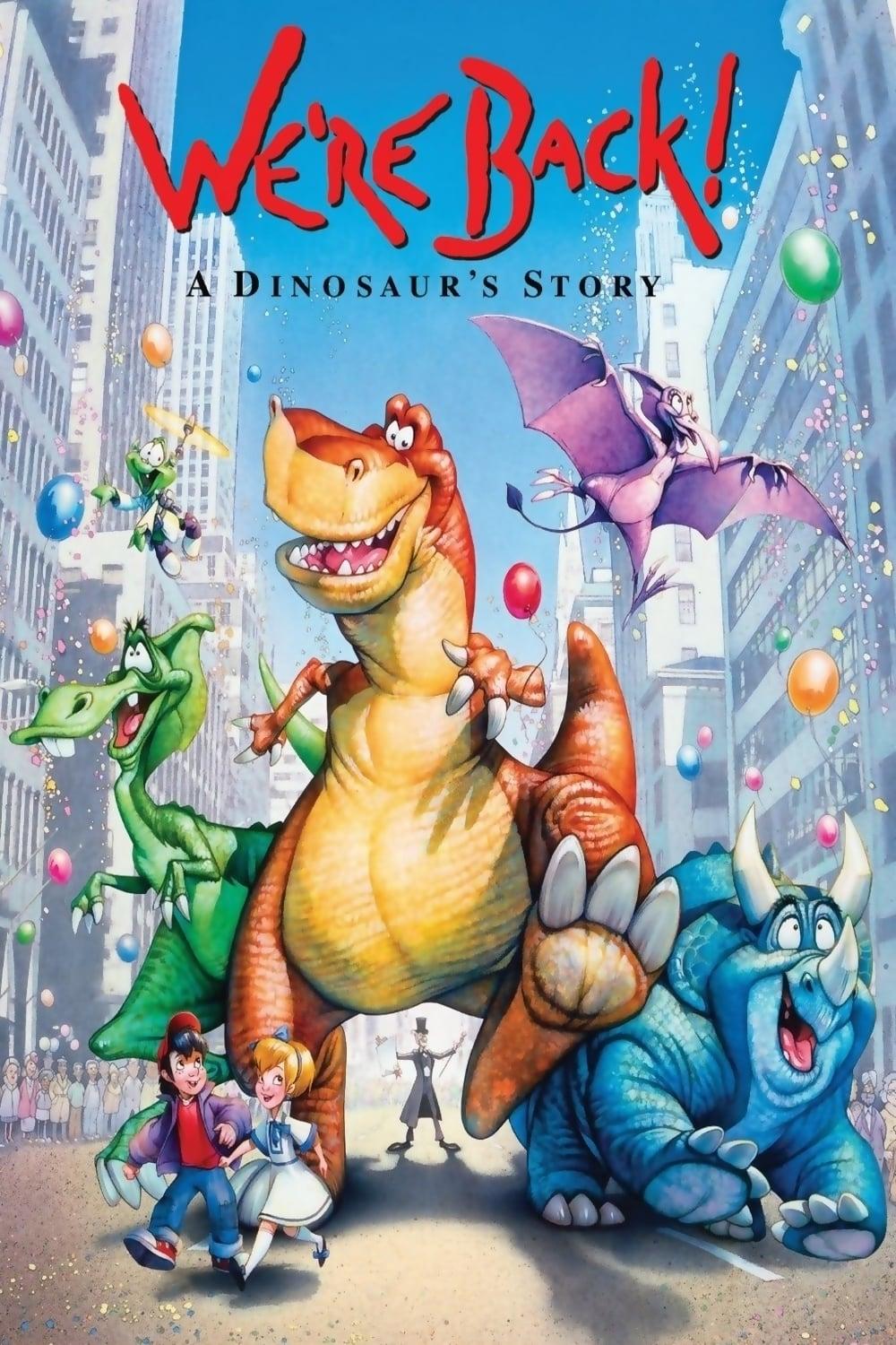 Affiche du film We're Back! A Dinosaur's Story poster