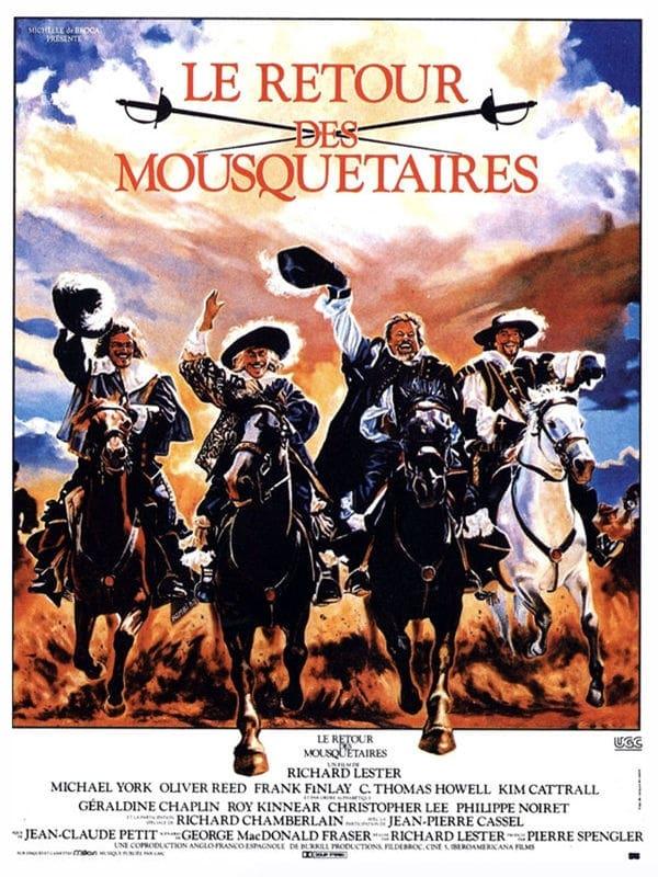 Affiche du film Le Retour des Mousquetaires poster