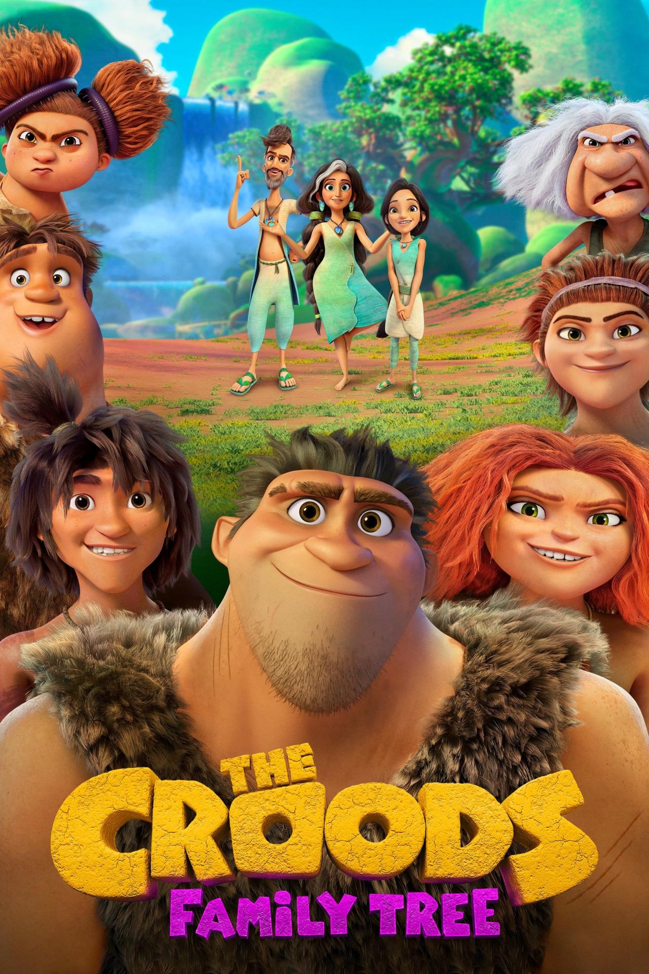 Affiche de la série Les Croods (Pré)histoires de famille poster