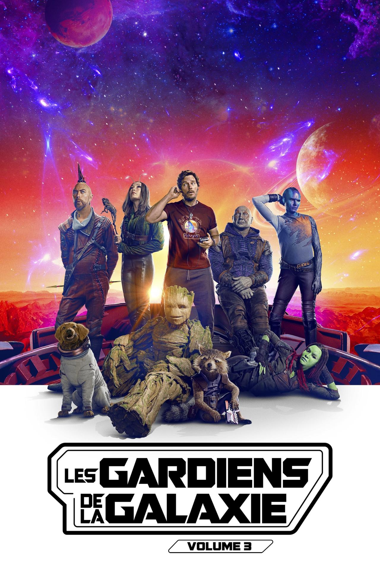 Les Gardiens de la Galaxie : Volume 3 est-il disponible sur Netflix ou autre ?